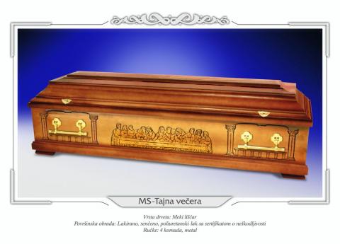 Pogrebni sarkofag MS TAJNA VEČERA